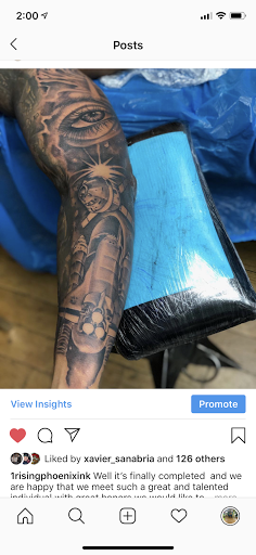 Explore tattoo studio ideas, creative tattoo ideas in Jamaica, available at Rising Phoenix Ink