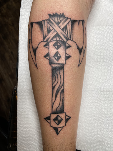 Explore lakers tattoo ideas, creative tattoo ideas in Sandpoint, available at Bleeding Hearts Tattoo Emporium