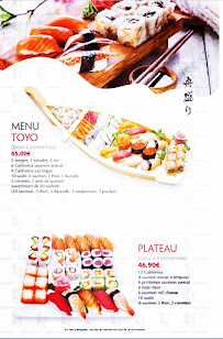 TOYO SUSHI à Mâcon menu