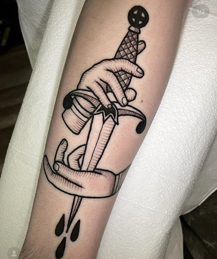 Explore god's plan tattoo ideas, creative tattoo ideas in Modesto, available at Dying Art Tattoo