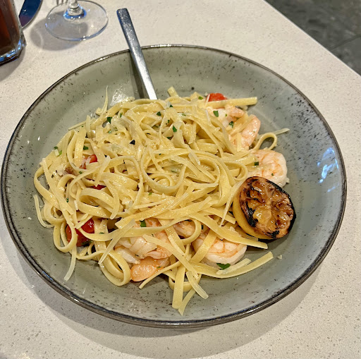 Lemon Shrimp Pasta. It was just ok. Was expecting a little more sauce and flavor. A very light dish. Not recommended. 