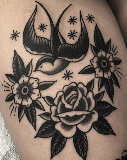 Explore cheetah print tattoos ideas, creative tattoo ideas in Anaheim, available at Torch Tattoo