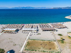 Paralia Vrachatiou'in fotoğrafı düz ve uzun ile birlikte