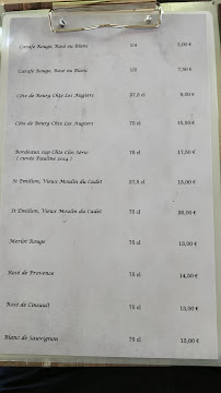 Restaurant Beauvallon Beach à Montguyon - menu / carte