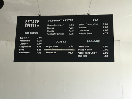 Coffee Shop «Estate Coffee Company», reviews and photos, 1320 E Houston St A101, San Antonio, TX 78205, USA