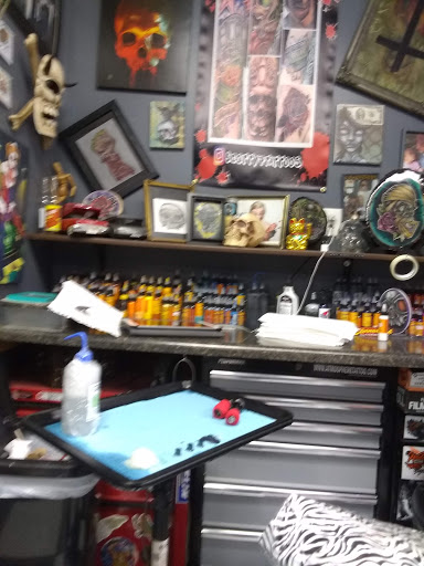 Explore family leg tattoo ideas, creative tattoo ideas in Midlothian, available at Firehouse Tattoos