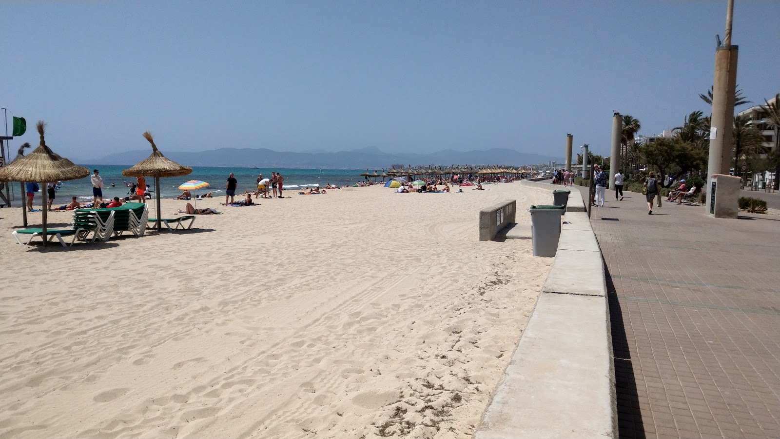 Foto di Platja de Can Pere Antoni - luogo popolare tra gli intenditori del relax