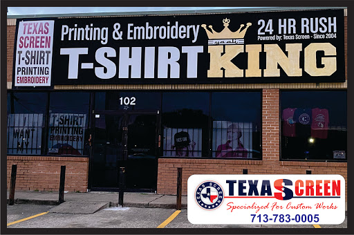 Texas Screen (T shirt Printing, Embroidery, 24 Hour Rush)