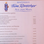 Photo n°2 de l'avis de Tobias.c fait le 14/06/2020 à 10:33 sur le  Bootshaus Frau Rauscher auf dem Main à Frankfurt