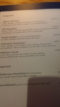 Marinehaus - Restaurant und Kneipe à Berlin menu
