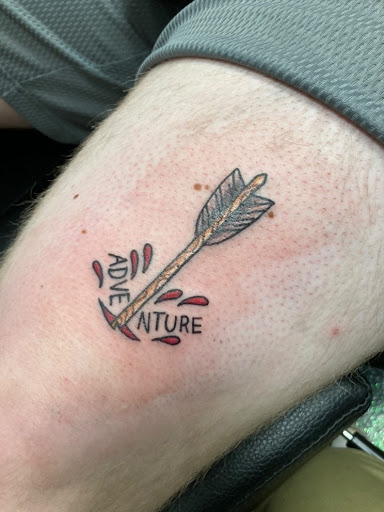 Explore blue collar tattoo ideas, creative tattoo ideas in Slippery Rock, available at Dinky Dachshund Tattoo Parlor