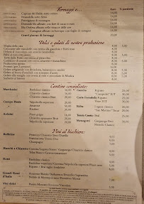 Restaurant italien Ristorante Locanda Al Cardellino à Bardolino (la carte)