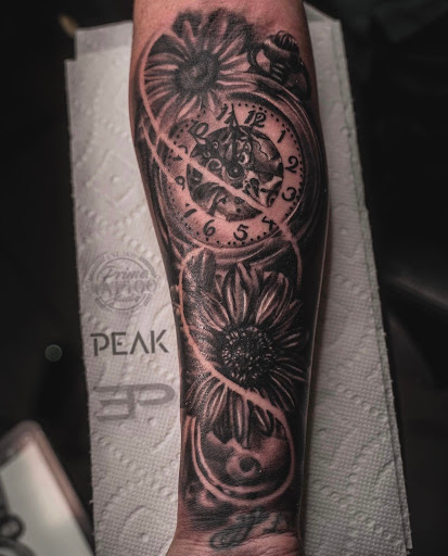 Explore egyptian sleeve tattoo ideas, creative tattoo ideas in Hattiesburg, available at Everything Prime Art Studio