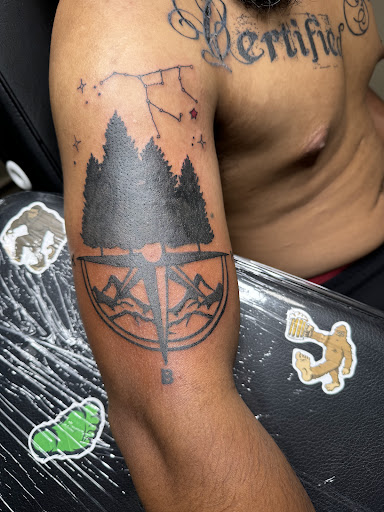 Explore grandpa tattoo ideas small, creative tattoo ideas in Olympia, available at Bigfoot Tattoo & Piercing