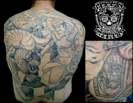 Explore lighthouse tattoo ideas, creative tattoo ideas in Greenville, available at Texas Tattoos and Art Gallery