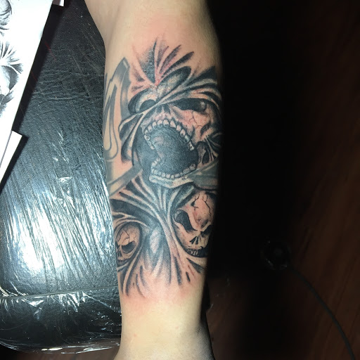 Explore calf tattoo ideas for females, creative tattoo ideas in Allentown, available at All Inklusive Tattoo