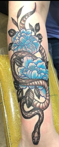 Explore gun tattoo ideas, creative tattoo ideas in Mesa, available at Ranger Tattoo & Piercing