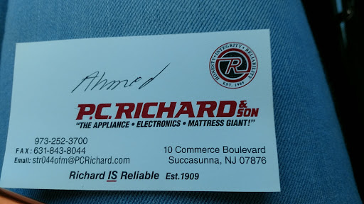 Appliance Store «P.C. Richard & Son», reviews and photos, 10 Commerce Blvd, Succasunna, NJ 07876, USA