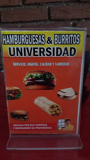 Hamburguesas & Burritos universidad