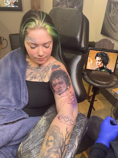 Explore bastet tattoo ideas, creative tattoo ideas in Fort Wayne, available at Grade A Tattoos and Body Piercing