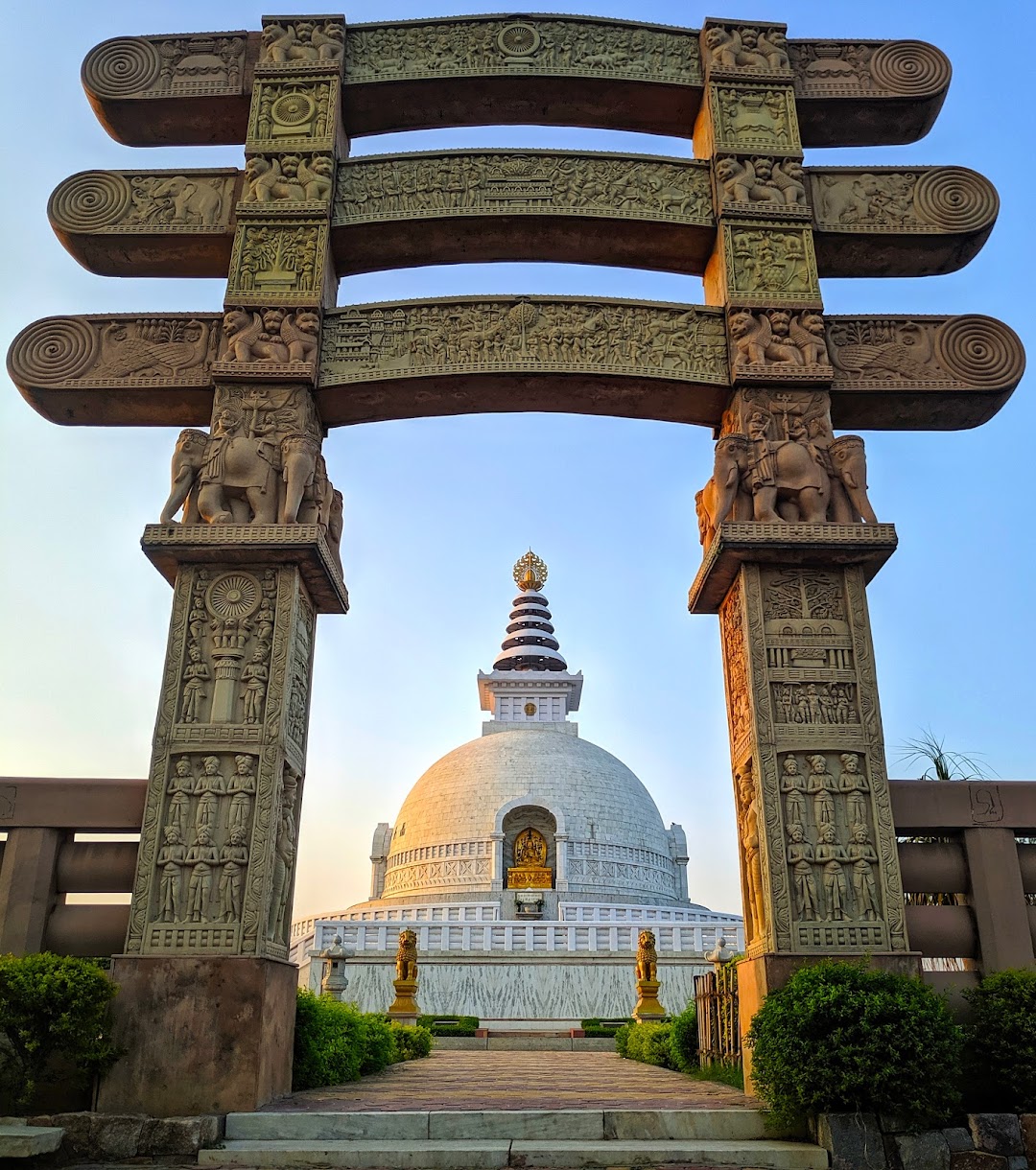 Shanti Stupa New Delhi