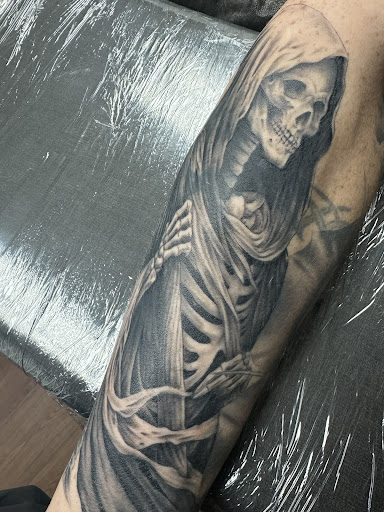 Find scorpion tattoo ideas for your next unique tattoo in Hinesville at Dark Horse Art Studios