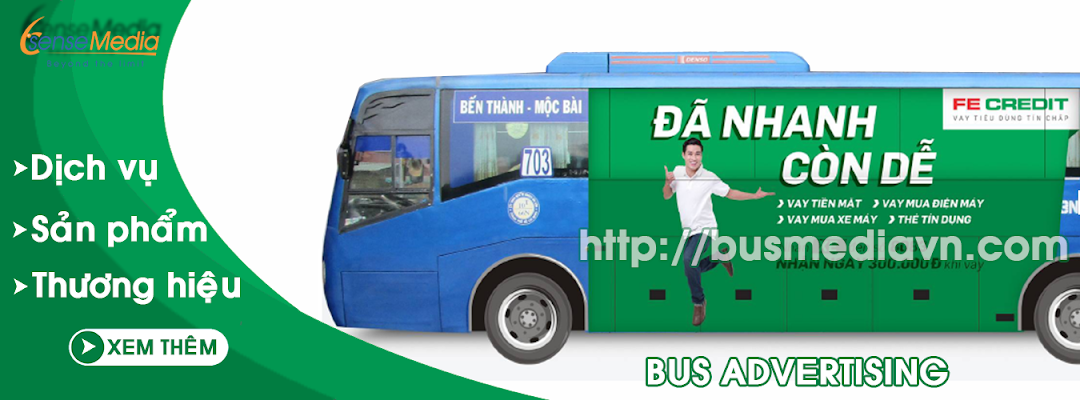 Công ty quảng cáo xe Bus uy tín - Bus Agency Việt Nam