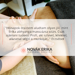 Novák Erika mozgás- és masszázsterapeuta - Masszázs, gyógymasszázs, hátmasszázs, indiai masszázsok