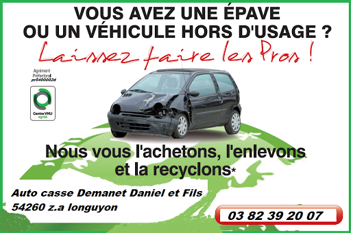 Casse Auto Demanet Daniel et Fils