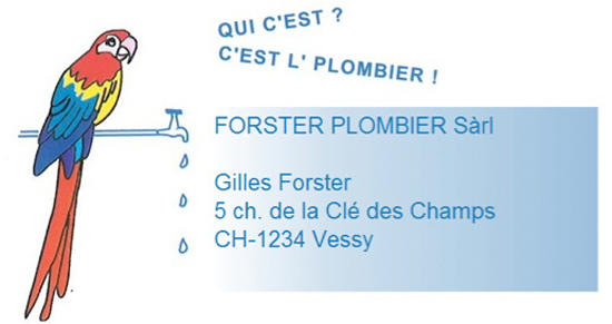 Forster Plombier Sàrl - Carouge