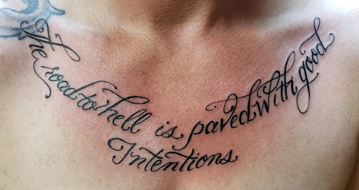 Explore i am the storm tattoo ideas, creative tattoo ideas in Florence, available at West Coast Tattoo & Body Piercing