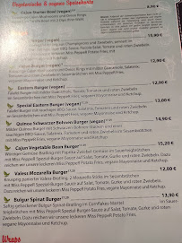 Restaurant américain Miss PeppeR Dettelbach à Dettelbach - menu / carte