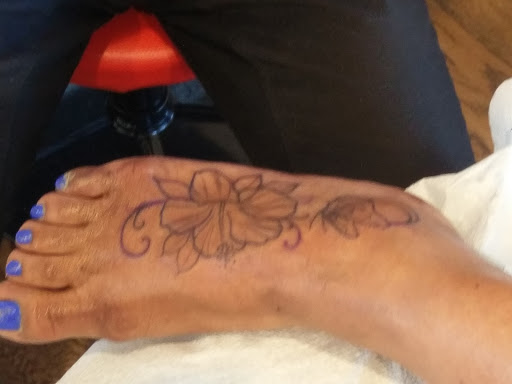 Explore star tattoo ideas for females, creative tattoo ideas in San Diego, available at Guru Tattoo