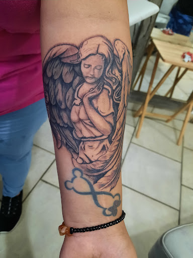 Explore jak and daxter tattoo ideas, creative tattoo ideas in Espanola, available at Daydreamer Tattoo
