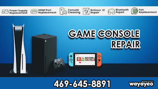 Electronics Repair Shop «WAYAYEO I Arcade & Console Service Center», reviews and photos, 1310 Starling Ln, Lewisville, TX 75077, USA