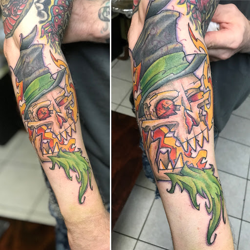 Explore horseshoe tattoo ideas, creative tattoo ideas in Augusta, available at Mr. Tattoo