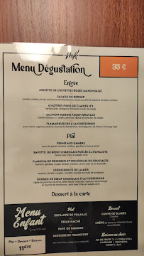 Restaurant français Taverne de Maître Kanter à Saint-Étienne (le menu)