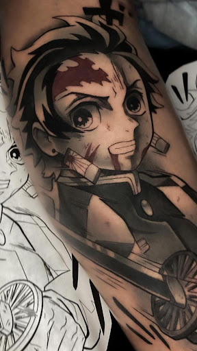 Explore nola tattoo ideas, creative tattoo ideas in Kissimmee, available at Fallen Sparrow Tattoo Co