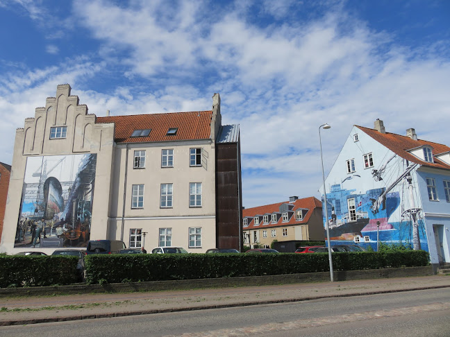 'Den maritime historie' vægmaleri - Hellebæk