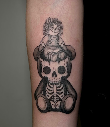 Explore vertical tattoo ideas, creative tattoo ideas in Spokane, available at Feel Good Ink