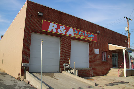 Auto Body Shop «R & A Auto Body Shop», reviews and photos, 6127 Reisterstown Rd, Baltimore, MD 21215, USA