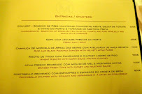 Menu / carte de Restaurante Monverde à 