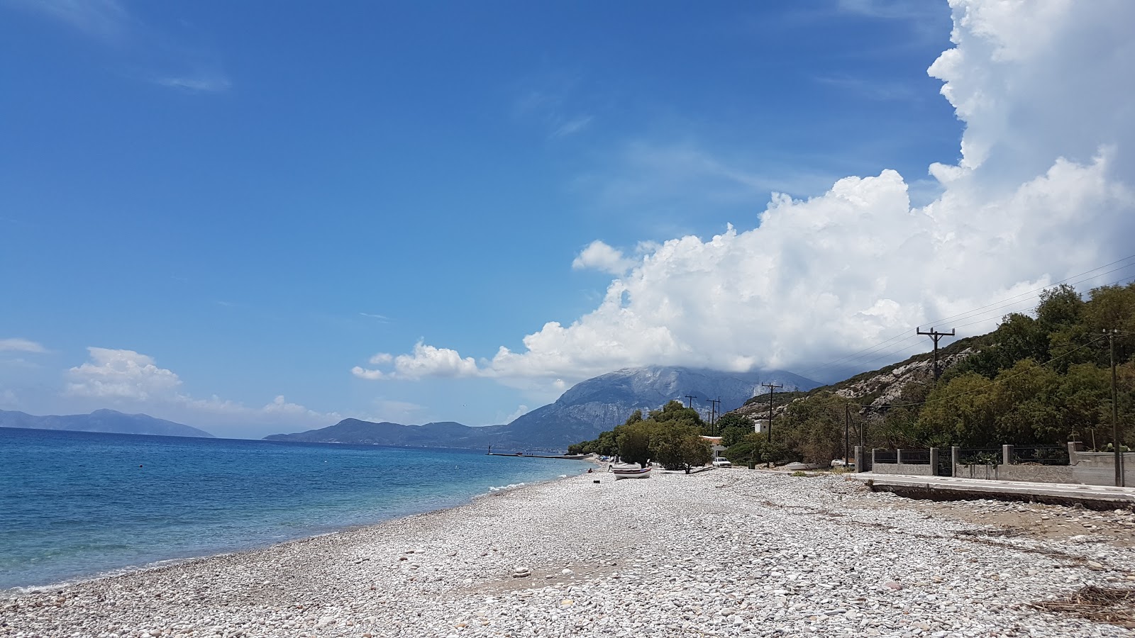 Balos beach的照片 带有宽敞的海岸