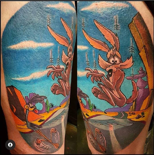 Explore women's ankle tattoo ideas, creative tattoo ideas in Yucca Valley, available at Strata Tattoo Lab LLC