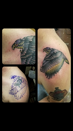 Explore gap filler tattoo filler ideas for a woman, creative tattoo ideas in Saint Augustine, available at Ms. Deborahs Fountain of Youth Tattoo & Body Piercing