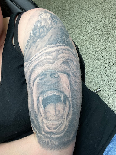 Explore beautiful disaster tattoo ideas, creative tattoo ideas in Smithville, available at Sanctioned Arts Tattoo Co.