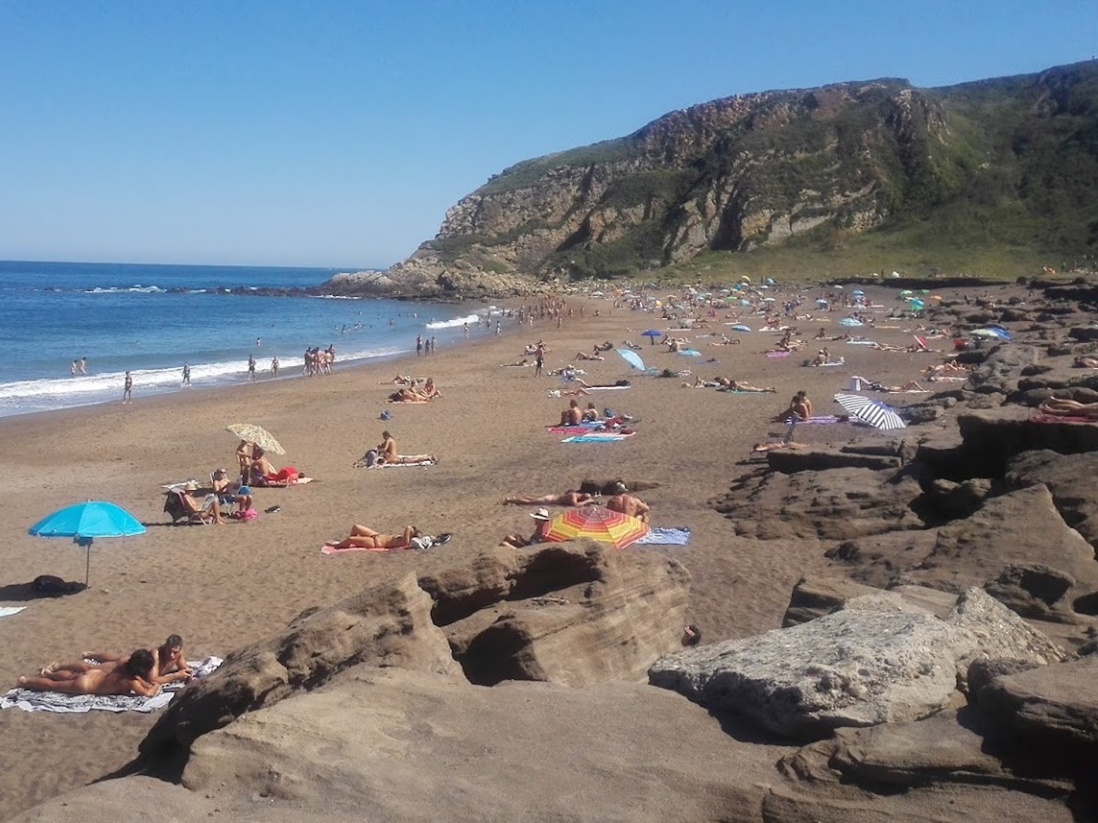 Foto de Gorrondatxe Hondartza con playa amplia