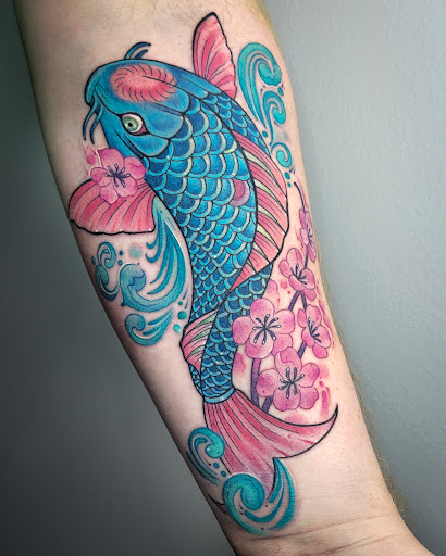 Explore tattoo ideas hearts name, creative tattoo ideas in Three Rivers, available at Portfolio Ink, LLC