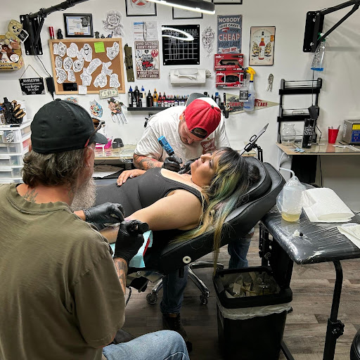 Explore half sleeve tattoo ideas for men, creative tattoo ideas in Sullivan, available at Ardcore Tattoo