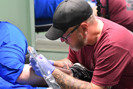 Explore jelly fish tattoo ideas, creative tattoo ideas in Greenfield, available at Garden of Eden Tattoos